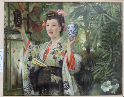 The Japanese Vase, c.1870 by James Jacques Joseph Tissot